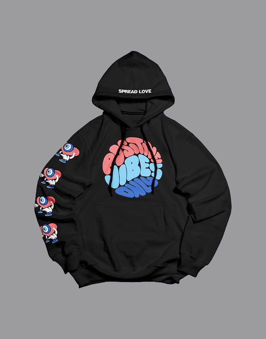 Positive Vibes Only- Black