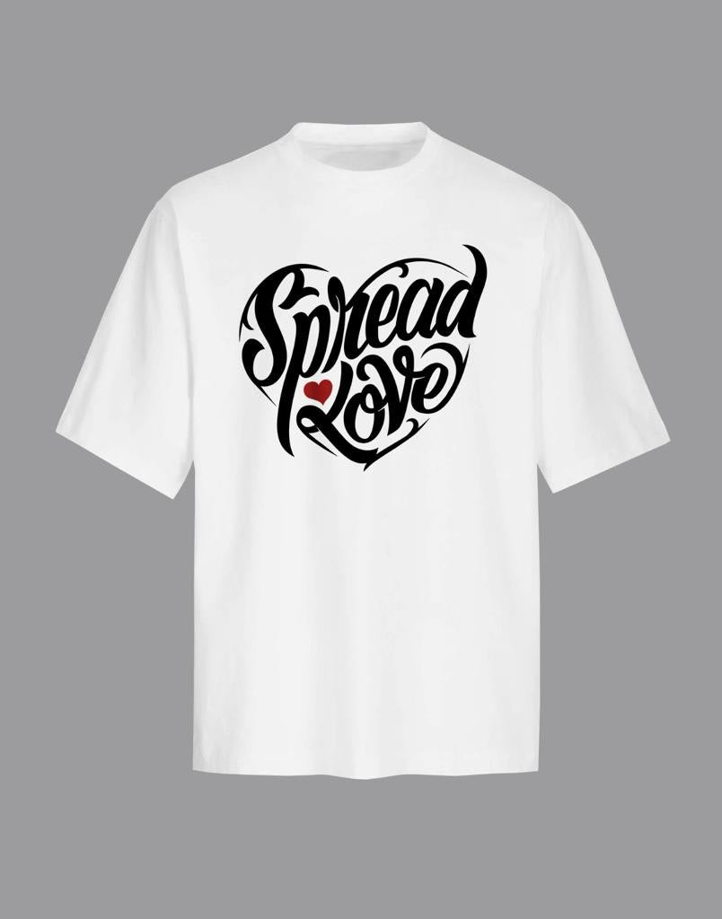 Spread Love White T Shirt